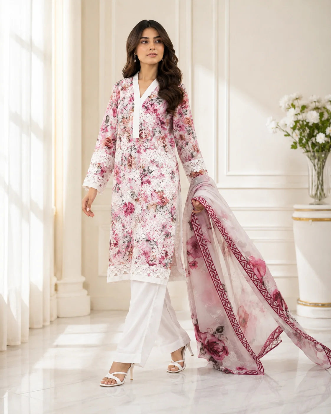 Festive Luxury Embroidered