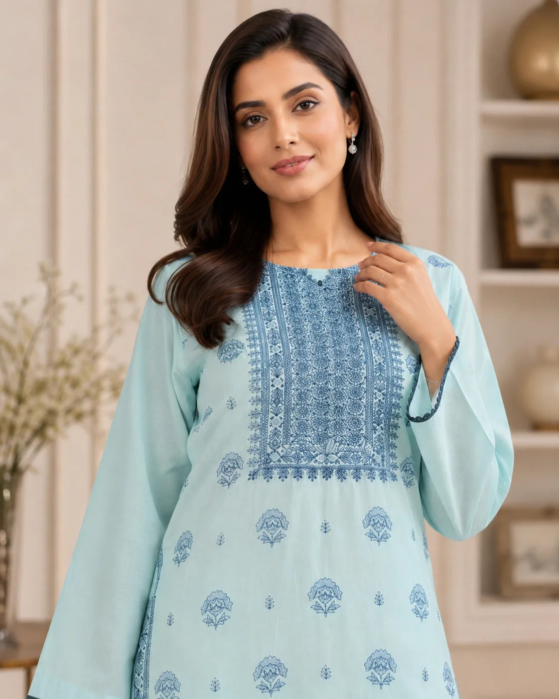 Contemporary Geometric Border 2-Piece Set
