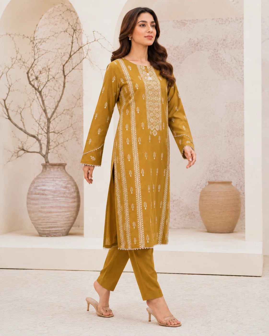Dainty Botanical Casual Pret Set