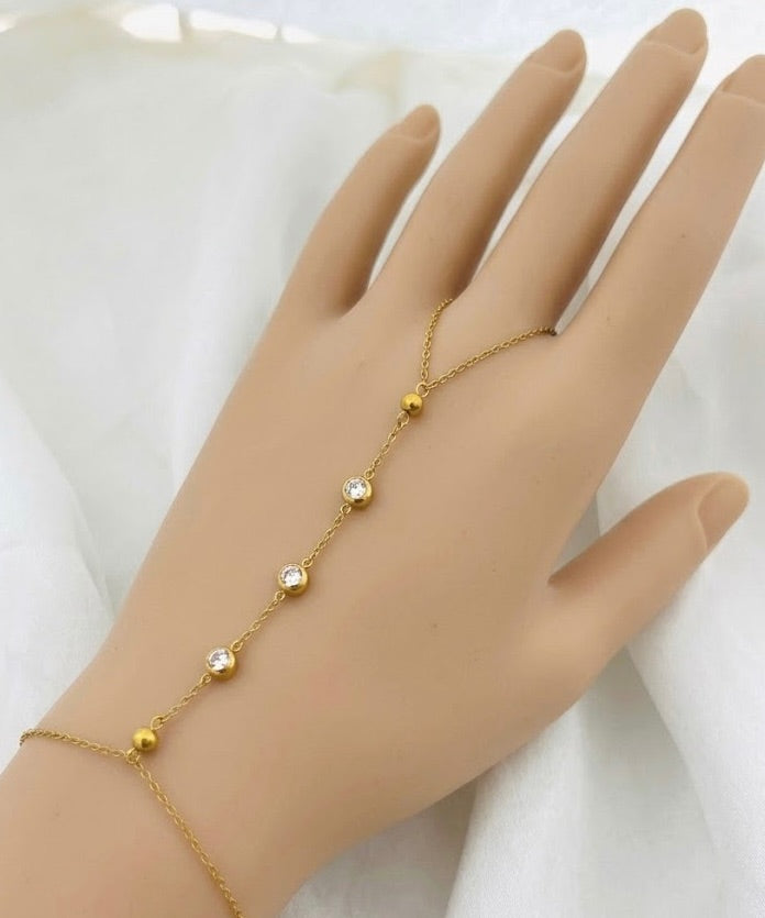 Amour Interlocking Double Heart Anja