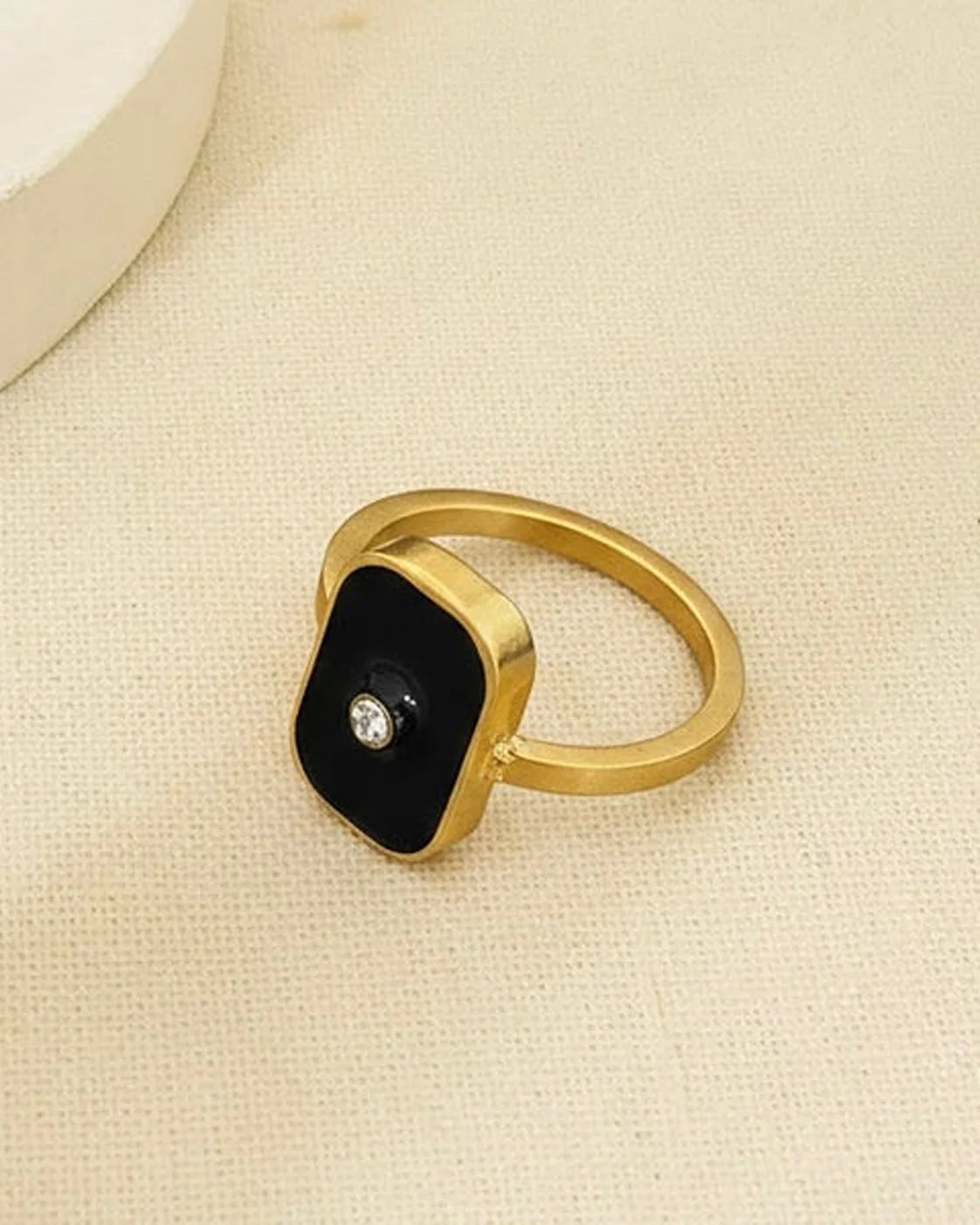 Luxury 18K Gold Plated Stackable Ring