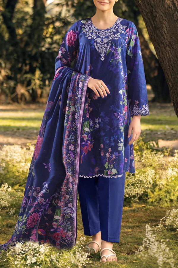 Festive Lawn Series - Vintage Rose (3-Piece)