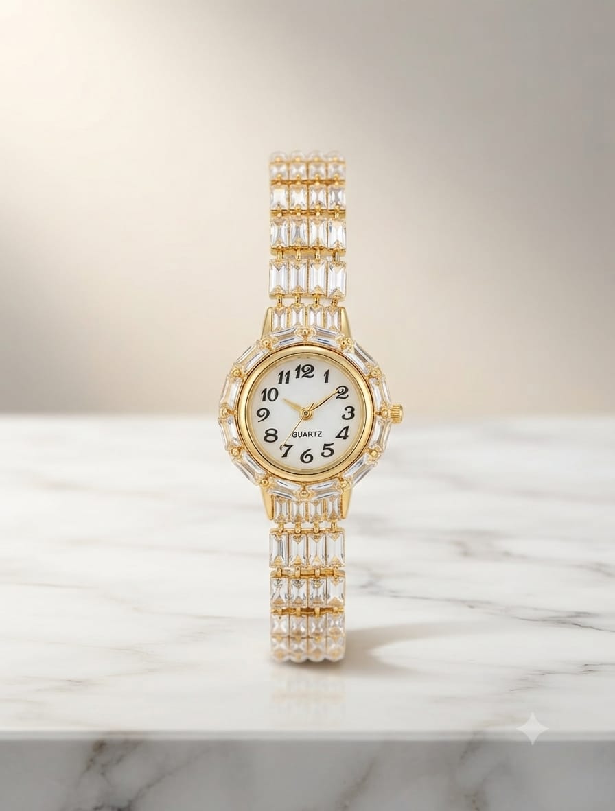 Safiya Elegant Bracelet Wrist Watch