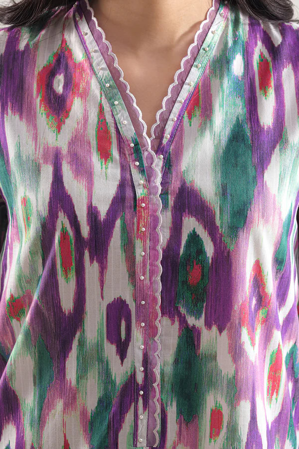 Premium Printed Lawn - Mystic Bloom (3-Piece)