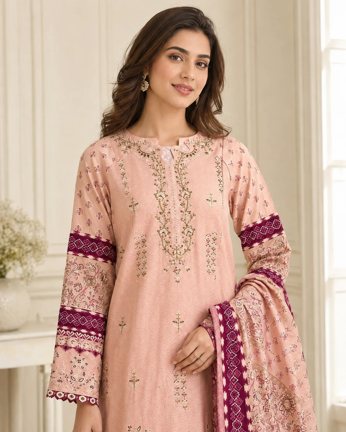 Regal Traditional Embroidered Set