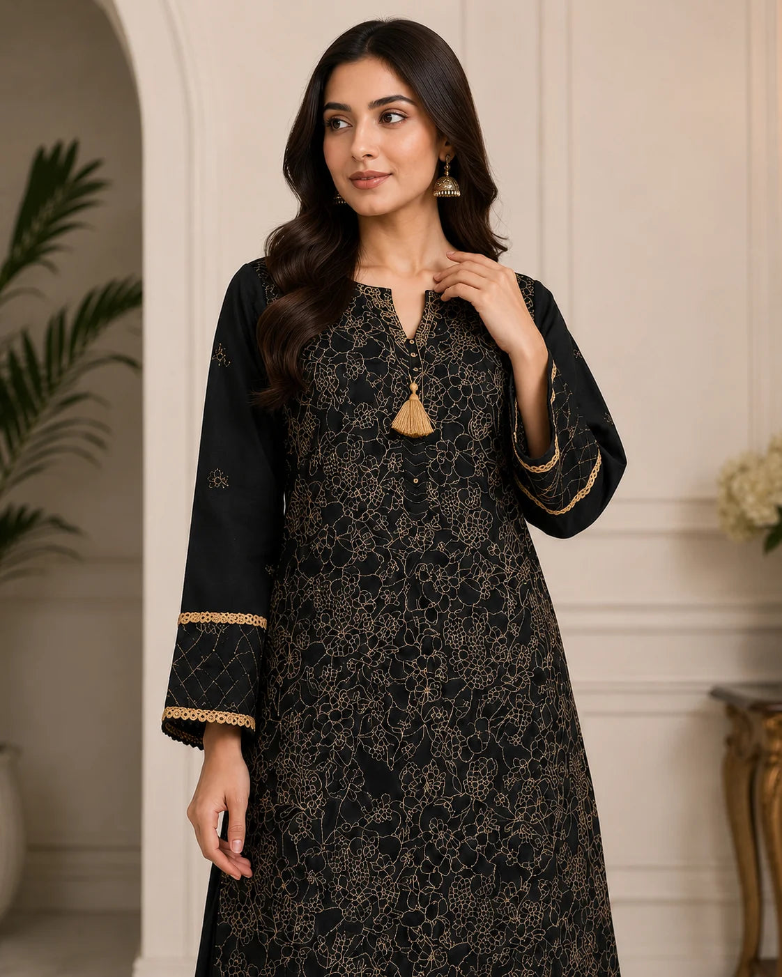 Delicate Luxury Traditional 2-Piece
