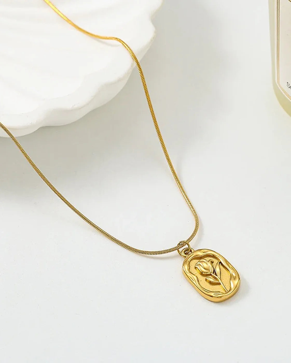 Celestial Starburst Engraved Locket