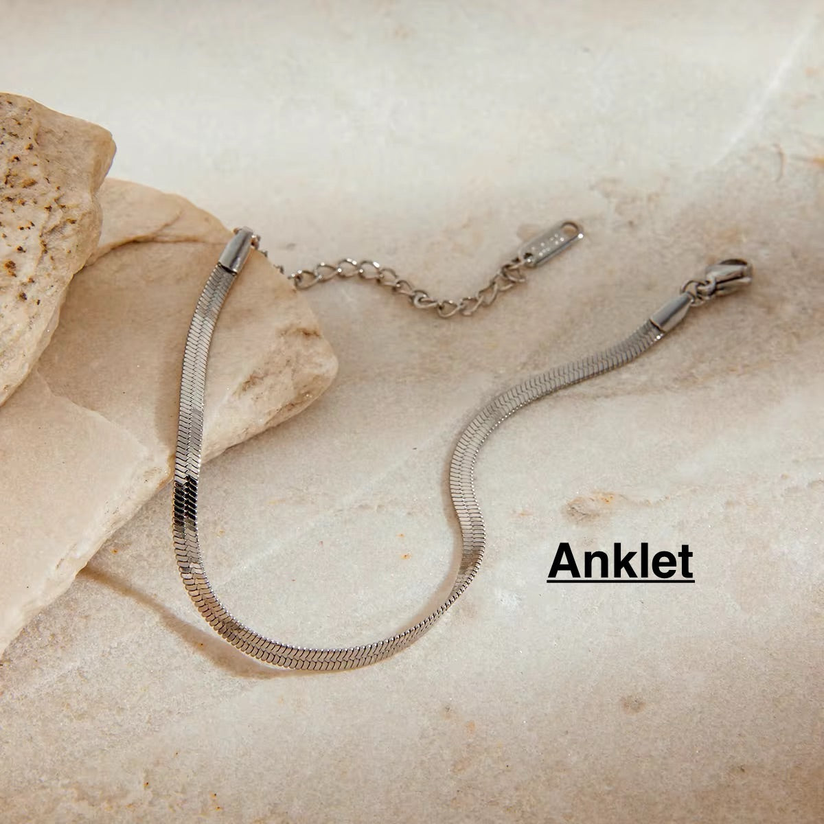 Serenade Luxury Halo Teardrop Anklet