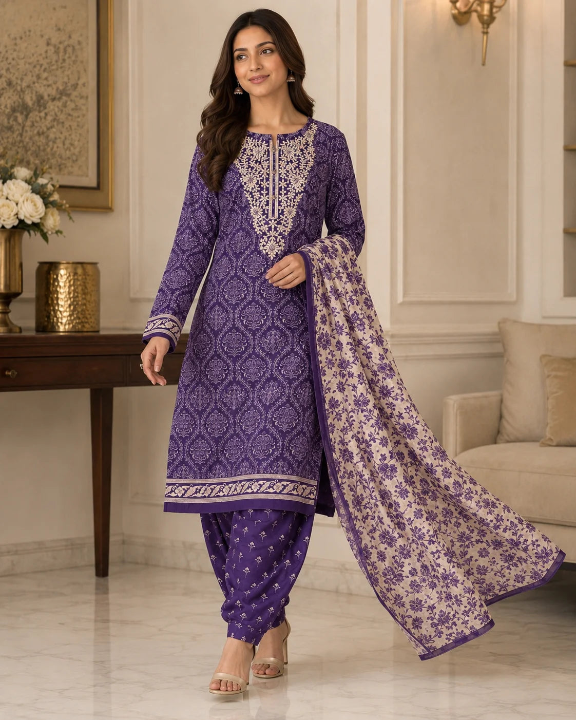 Classic Luxury Sequence Suit