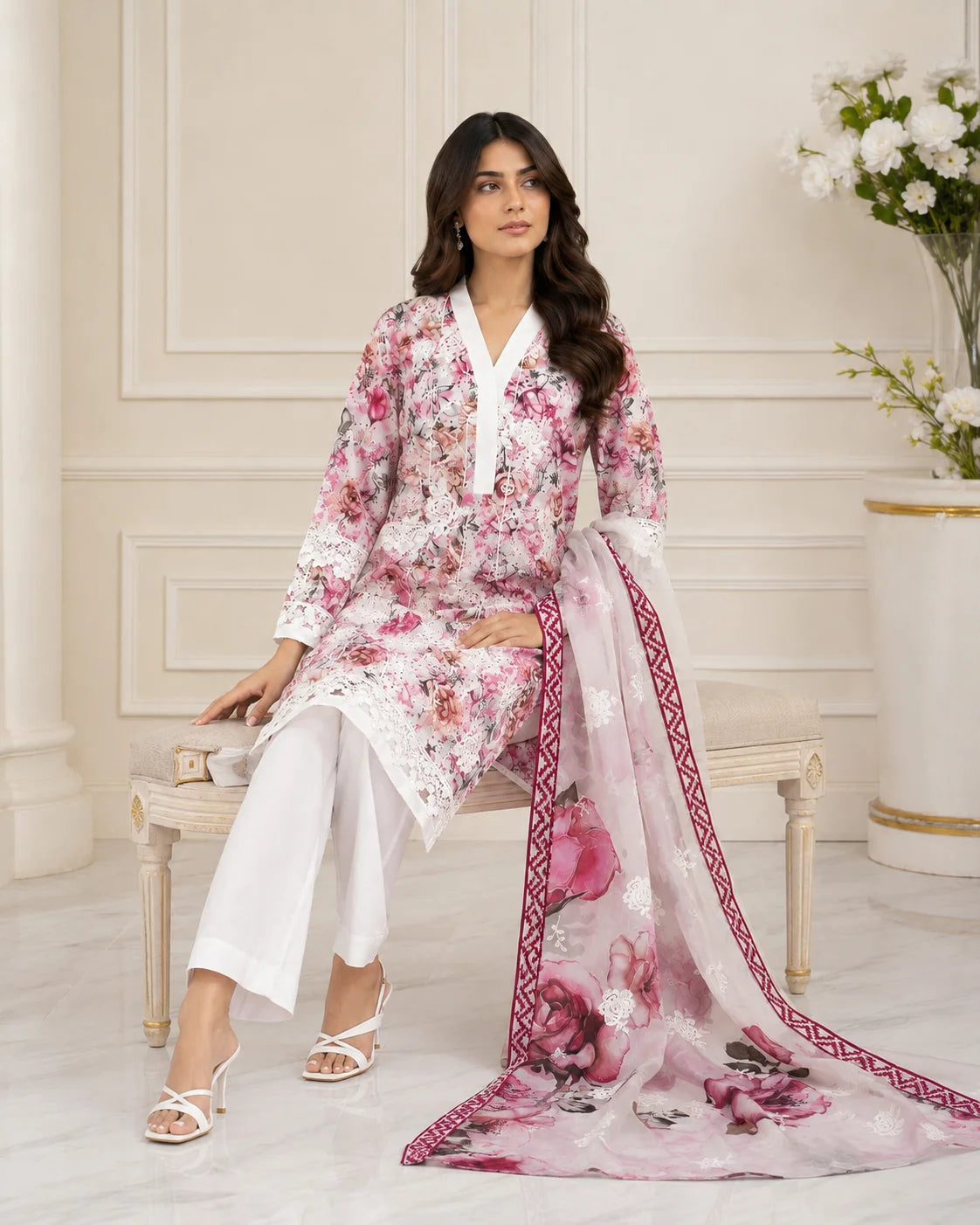 Festive Luxury Embroidered