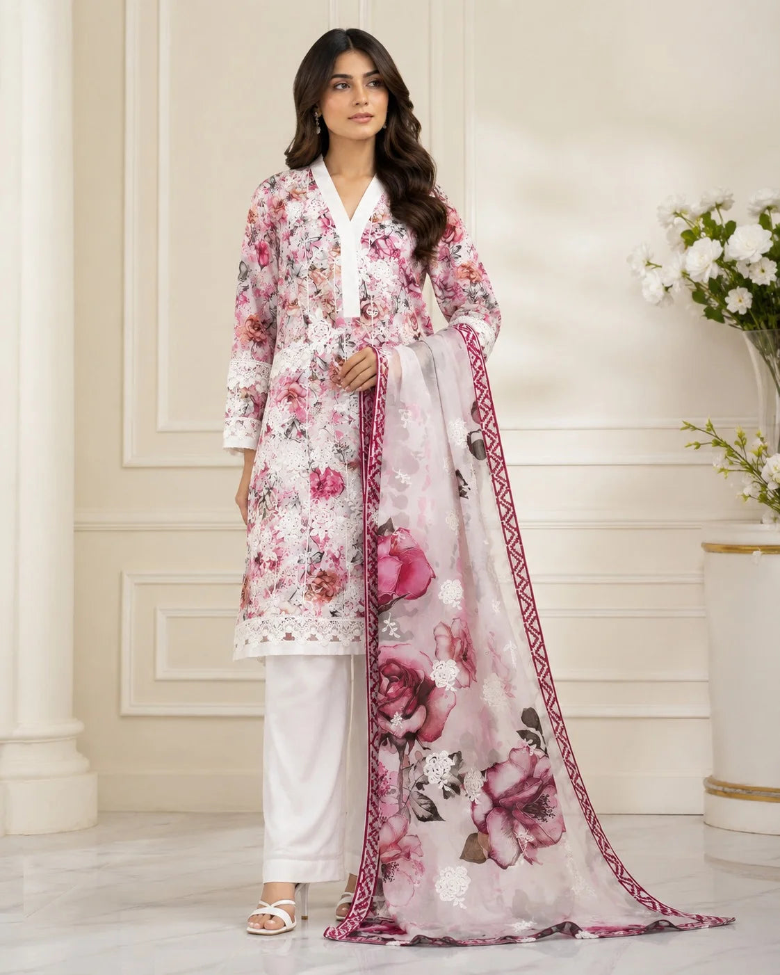Festive Luxury Embroidered