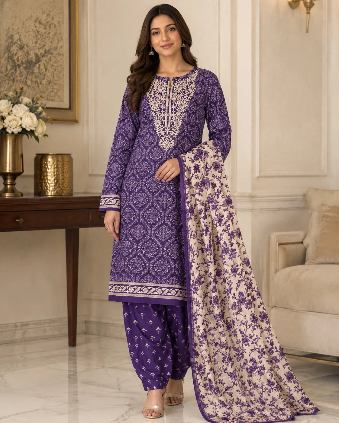 Classic Luxury Sequence Suit